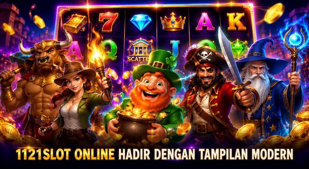 1121SLOT Online Hadir dengan Tampilan Modern